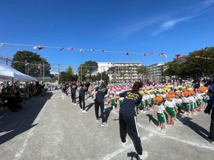 2023.10.7 
第58回鹿浜愛育幼稚園運動会