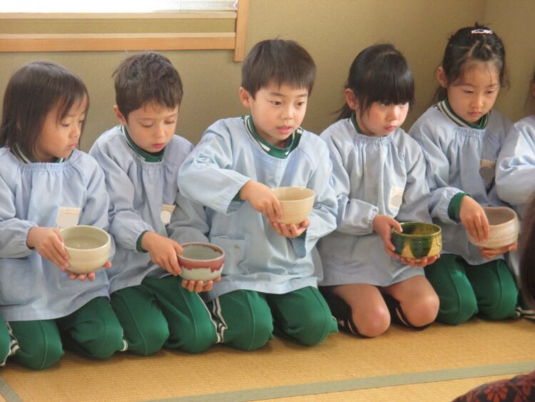 お茶会の様子