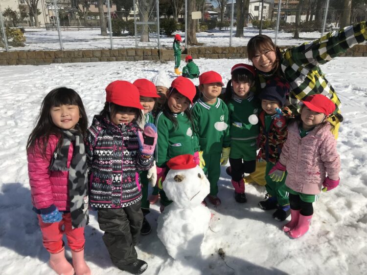 2018.1.24
年中組雪遊び