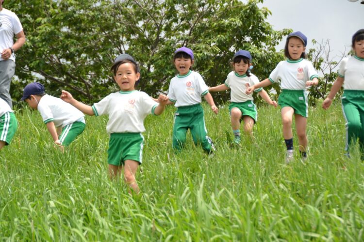 荒川土手園外保育